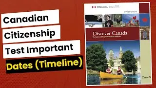 Canadian Citizenship Test Important Dates (Timeline)
