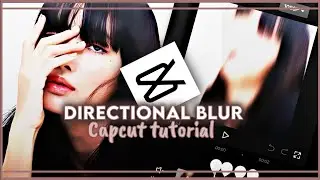 Directional blur with flash and fadeout tutorial on capcut