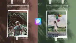 Plastic Zipper Effect in Picsart