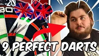 Ash Hits 9 PERFECT DARTS Live!