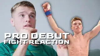 PRO DEBUT FIGHT REACTION | PAUL HUGHES MMA