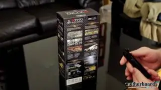 XFX R7770 Black Edition Super Overclocked Double Dissipation 1GB Video Card Unboxing