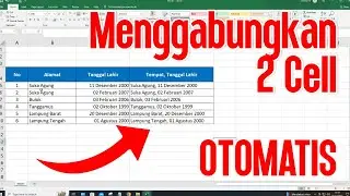 Cara Menggabungkan Teks Dengan Angka, Tanggal dan Waktu Terformat di Excel