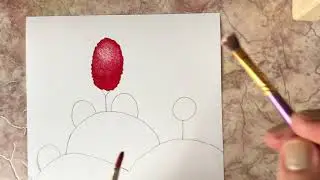 Секретики Барашки написать картину для детей или с детьми 3 часть