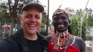 Picture with Masai Warrior