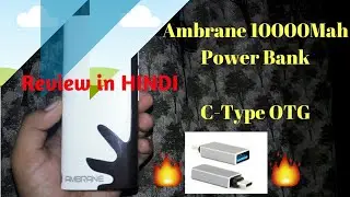 Ambrane Power Bank review in HINDI | Power Bank in low Price!!