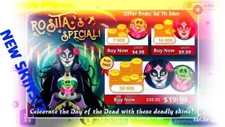 *NEW SKINS* AGARIO MOBILE 'DAY OF THE DEAD SKINS'