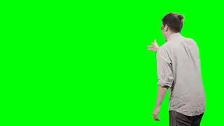 You're fucking in!  Green screen