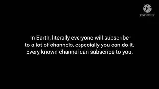 The most important rule in my channel.