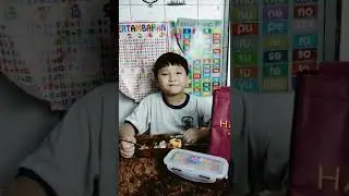 siapin bekal anak sosis bunga dan hot dog