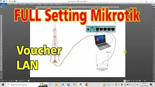 FULL Setting Mikrotik Voucheran dan DHCP LAN | Mikrotik RB750Gr3