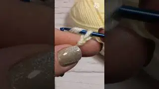 Цепочка из воздушных петель Урок для начинающих Вязание крючком