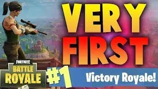 Fortnite: My Very First Win | Solo Match | Gameplay #1