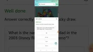 What is the name of Nemo’s dad in the 2003 Disney film “Finding Nemo”?