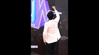 20210115  Xiao Zhan’s appearance on iQiyi Scream Night red carpet