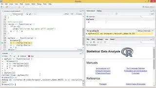 R Programming: Debugging with Browser and Debug