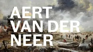 Talking Art: Frozen River Scene by Aert van der Neer.