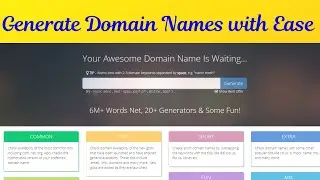 NameMesh | Free Domain Name Generator Tool | PART 5