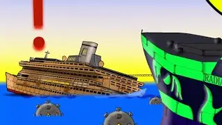 BRONZETANNIC is falling? RADIACTANIA is very powerful! Flipaclip 🛳️⚓.