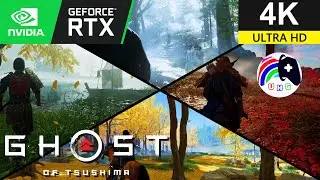 4K Ghost of Tsushima Most Beautiful Colorful Modded Graphics 2024 | UHG Performance Friendly Reshade