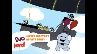 (Little Tough) How to duo Cloudy Catastrophe Hard {After Spectre Rate Nerf} || [Roblox] Tower Heroes