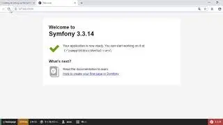 5  Our first program in symfony