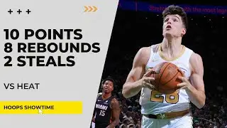 Hugo Gonzalez 10 Points, 8 Rebs, 2 Steals vs Heat I 25-26 NBA Season
