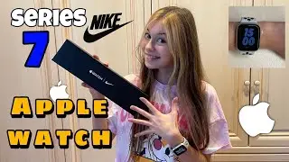 APPLE WATCH NIKE Series 7 unpack Sandra Krutishka