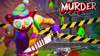 Will the MURDERER find us? in Fortnite MURDER HOUSE!