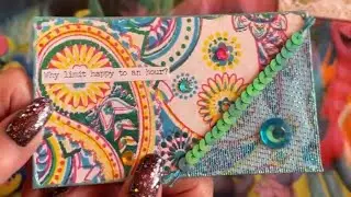 Mixed media Index cards 91-100