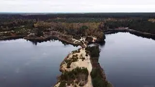 Озеро на месте карьерной разработки