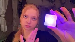 Putting you to sleep with my magic cube ~ ASMR (crisp whispers) 🌟✨