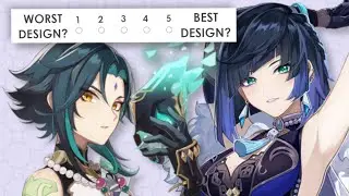 Which Genshin Characters have the BEST Visual Design?!