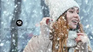 Come creare l'effetto neve con Retouch Pro Panel