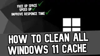 How To Clear All The Cache In Your Computer | Windows 11 🔧 Easy Guide ✔️