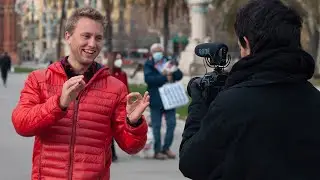 FOTOGRAFIANDO DESCONOCIDOS EN BARCELONA (Comienzo 2021)