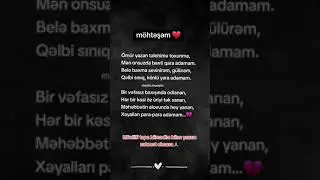 Men onsuzda bexdi qara adamam