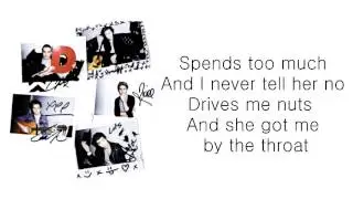 Just Can't Let Her Go - One Direction (Lyrics)