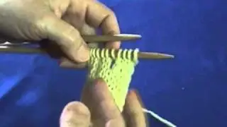 How to make a yarn over button hole