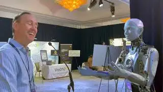 Asking a Humanoid Robot about her competition: Tesla Bot & Humans