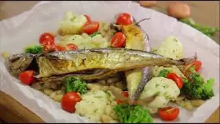 Skuša sa pasuljem - Ribolovačka kuhinjica