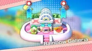 Super Mario Party Jamboree - Rainbow Galleria (15 Turns - 2 Players)