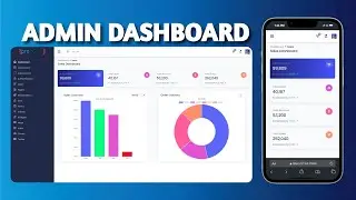 How to create Dashboard with HTML and CSS | Create Finance Dashboard with HTML and CSS