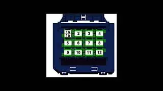 Skoda Rapid(2013-2021) Fuse box and repay diagram