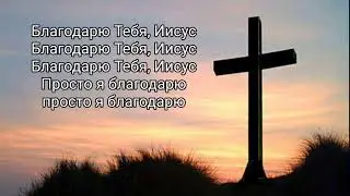 За Голгофу, за кровь я Тебя благодарю!