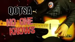 No One Knows - Queens Of The Stone Age ( Guitar Tab Tutorial & Cover )