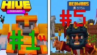 Ranking EVERY Gamemode In The Hive! [MCPE]
