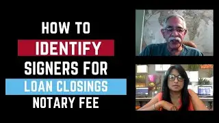 How to Identify Signers Right Notary Loan Signing Agent #notarypublic #signingagent #notarytraining