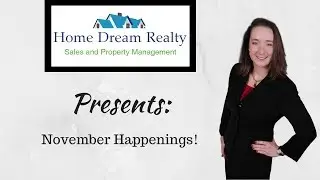 November Happenings!