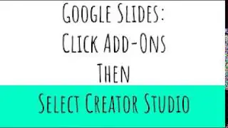 How to convert Google Slides to Youtube Video